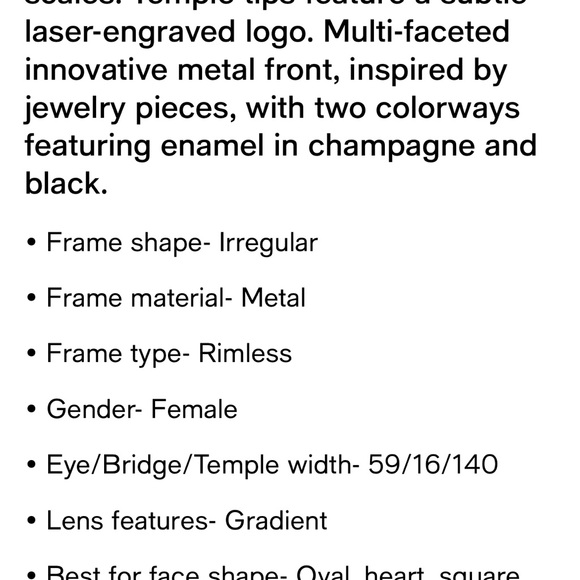 Bvlgari Hexagonal Sunglasses - see photos main image 6